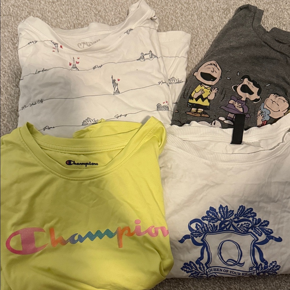 Bundle of girls XL or women’s S/XS shirts